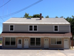 New vinyl siding, roofing, windows and doors are the plan for this building