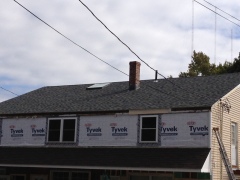 New Tamko shingles installed on this roof